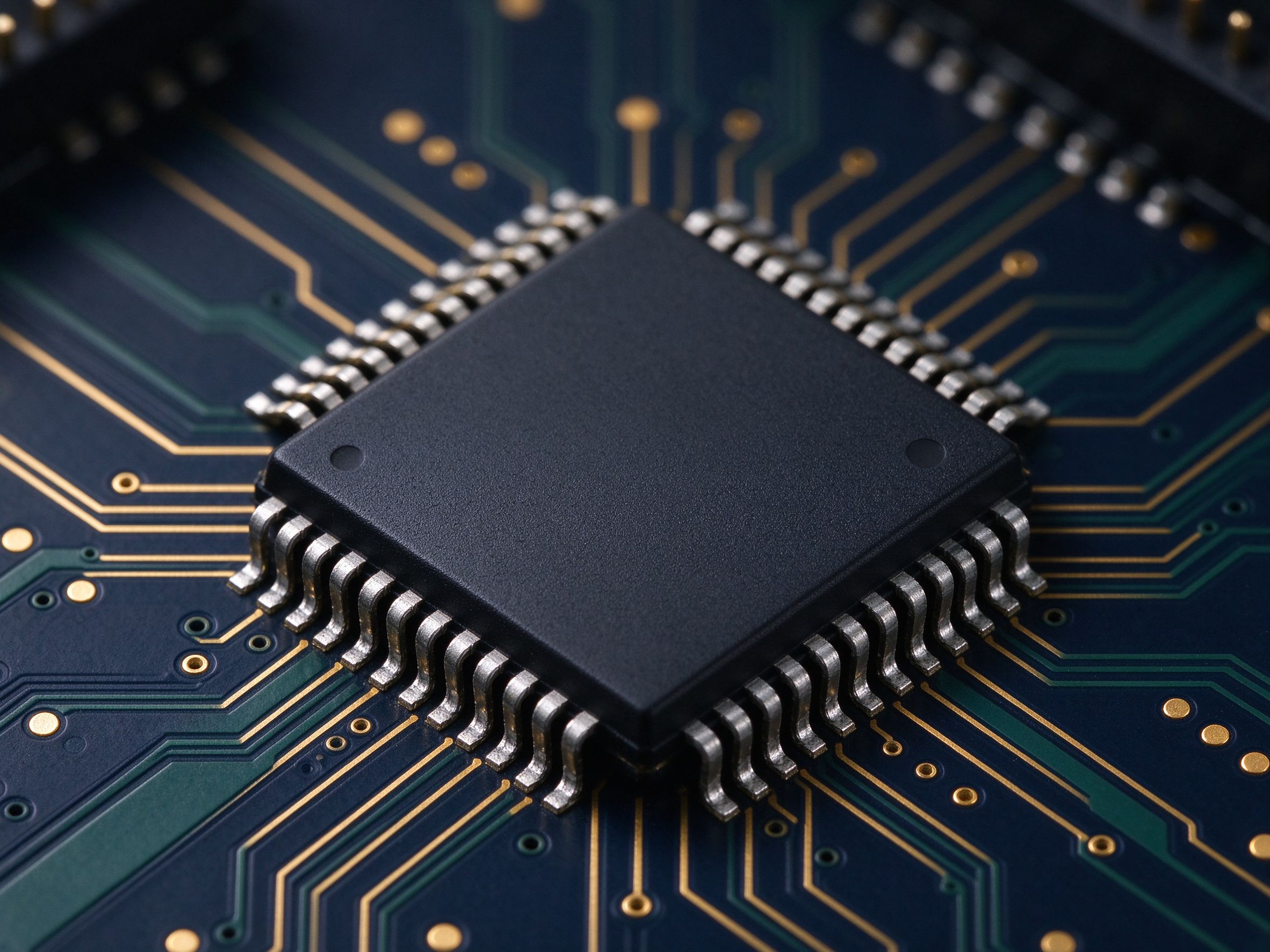 Semiconductor integrated circuits on a printed circuit board